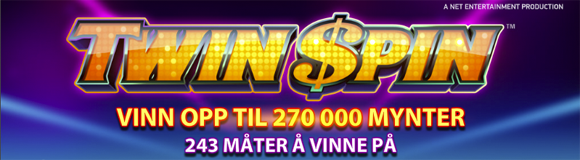 twin spin jackpot