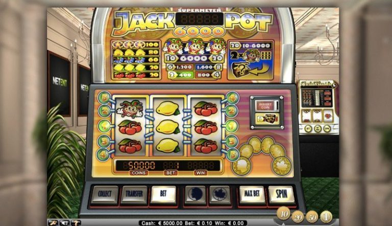 Norgesautomaten Jackpot 6000 casinotopplisten