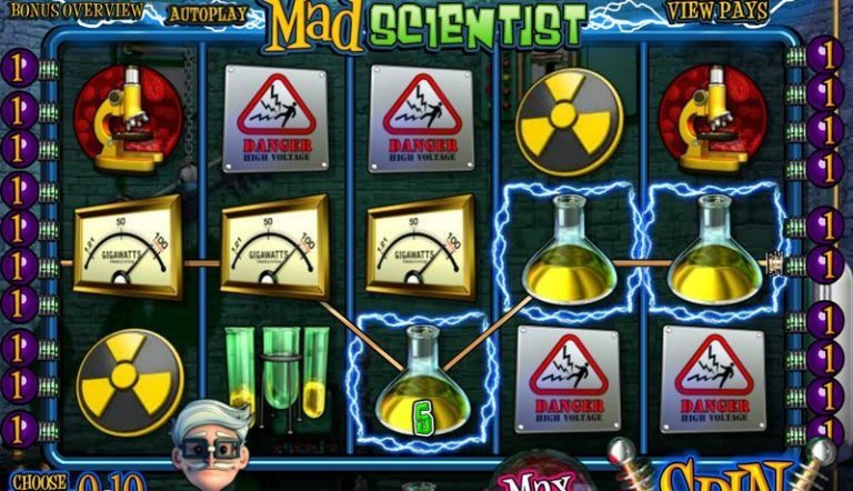 Mad Scientist casinotopplisten
