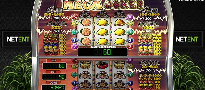 mega joker spilleautomat netent norge