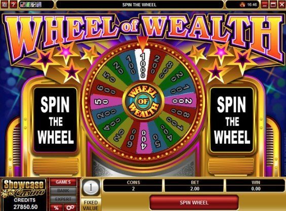 Wheel of Wealth casinotopplisten