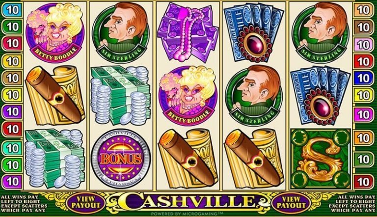 Cashville casinotopplisten