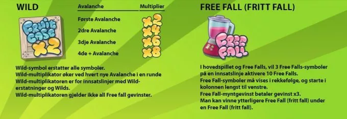 fuksjoner i fruit case