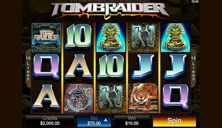 Tomb Raider 2 casinotopplisten