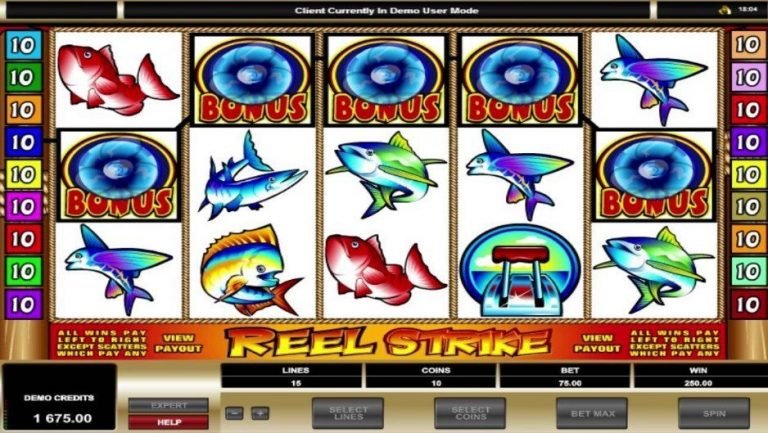 Reel Strike casinotopplisten