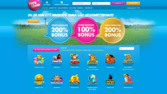 bonuser hos vera & JOHN casino