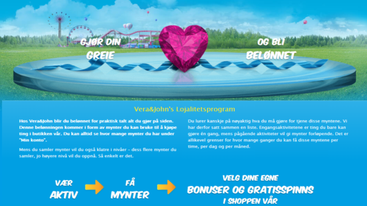 kampanjer hos vera&john casino