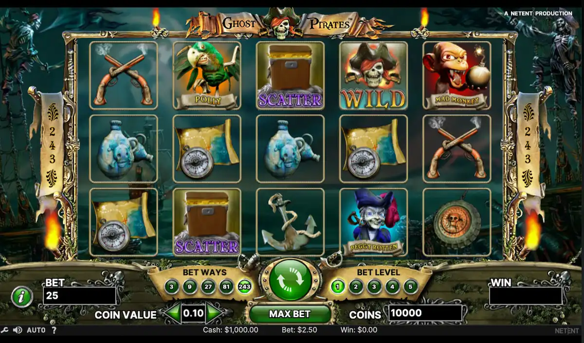 ghost pirates slot
