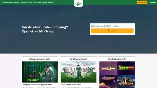 mrgreen casino omtale