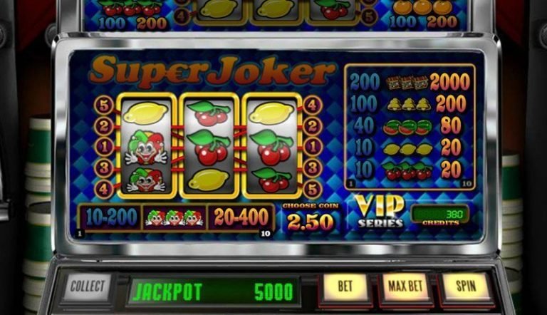 Super Joker casinotopplisten