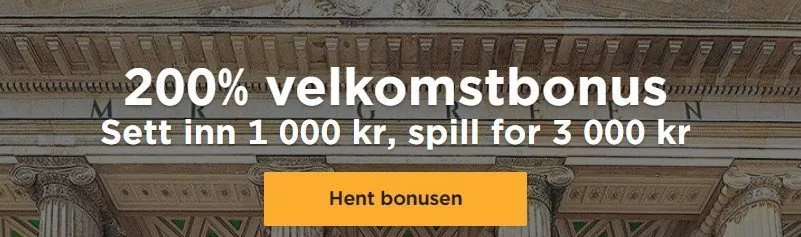 velkomstbonus hos mr green casino