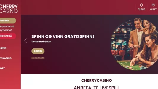 CherryCasino Skjermbilde av Lobby