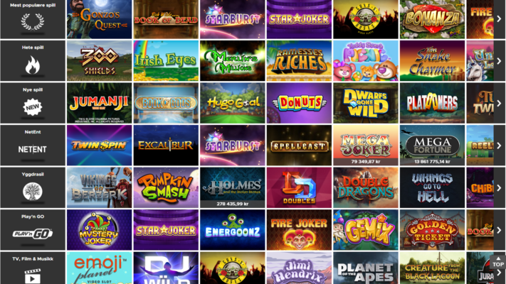 odds bonuser og casino bonuser hos expekt casino