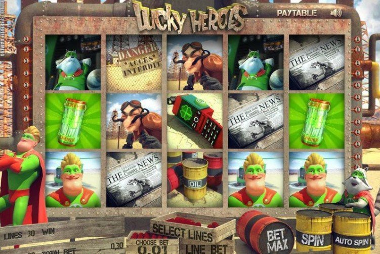Lucky Heroes casinotopplisten