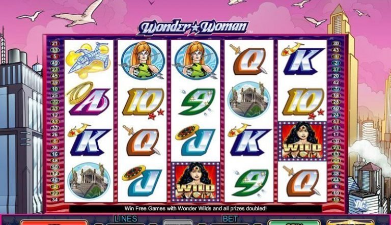 Wonder Woman casinotopplisten
