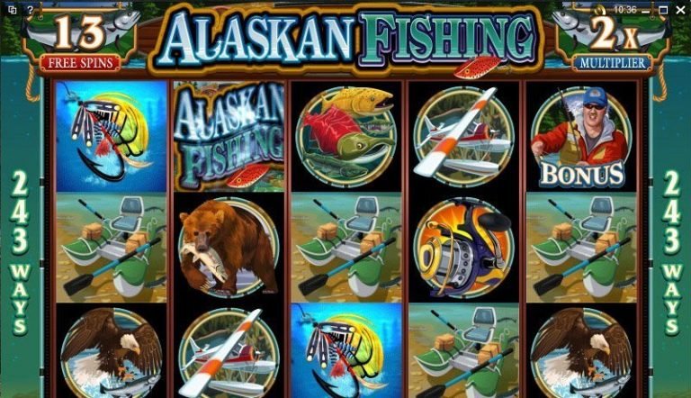 Alaskan Fishing casinotopplisten