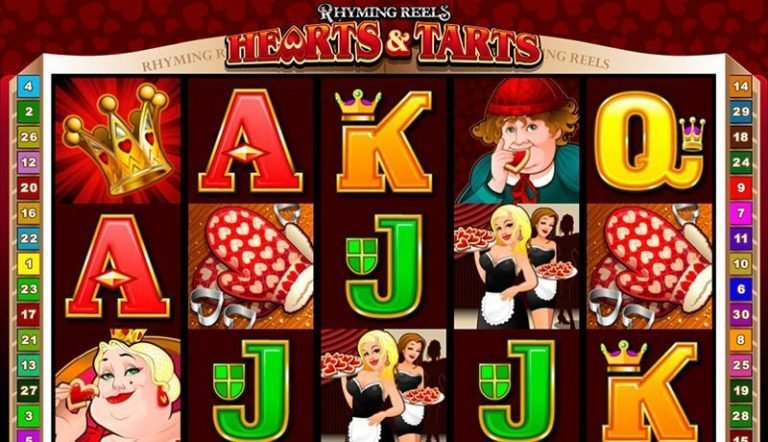 Hearts and Tarts casinotopplisten