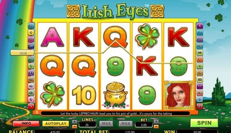 Irish Eyes casinotopplisten
