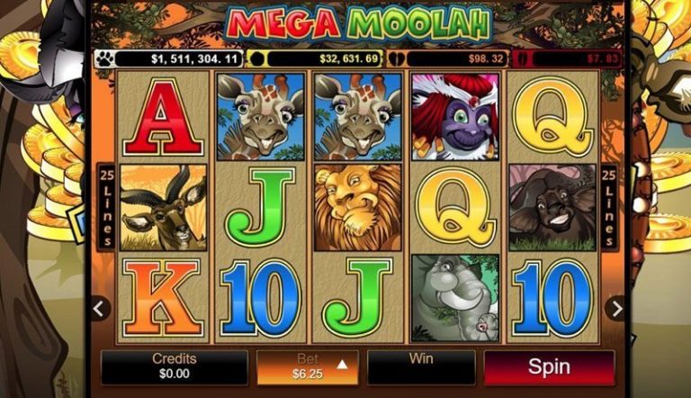 Mega Moolah casinotopplisten