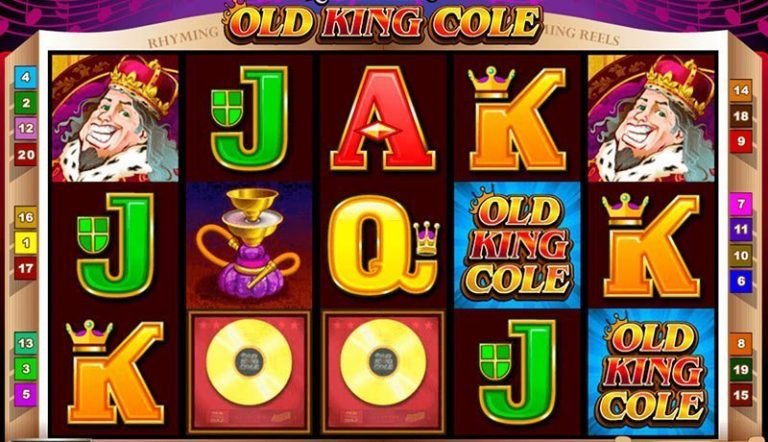 Old King Cole casinotopplisten