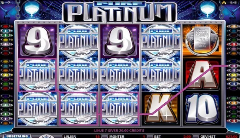 Pure Platinum casinotopplisten