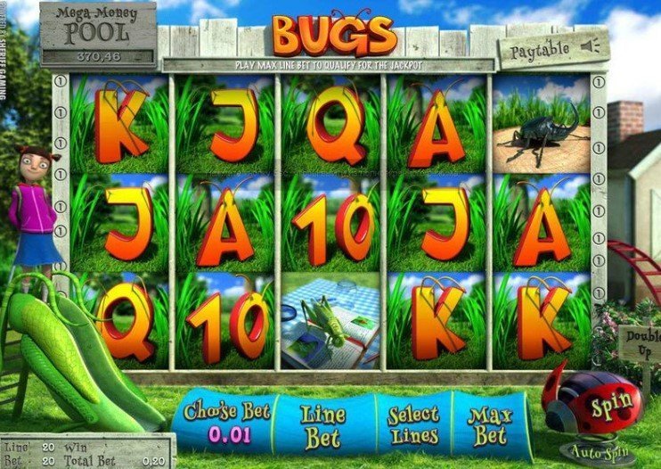 Bugs casinotopplisten
