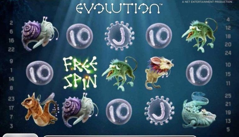 Evolution casinotopplisten