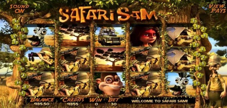 Safari Sam casinotopplisten