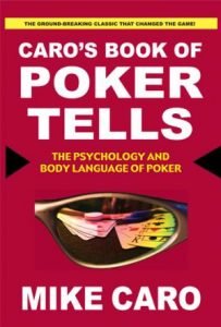 caro book of poker tells
