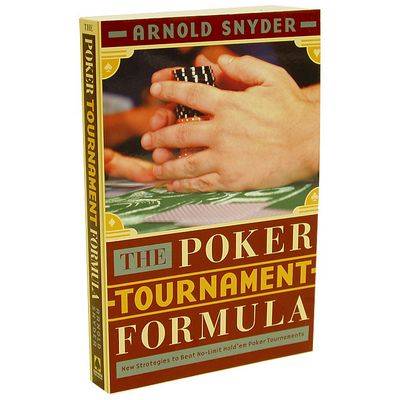 The Poker Tournament Formula
