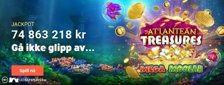 leovegas casino jackpoter og spill