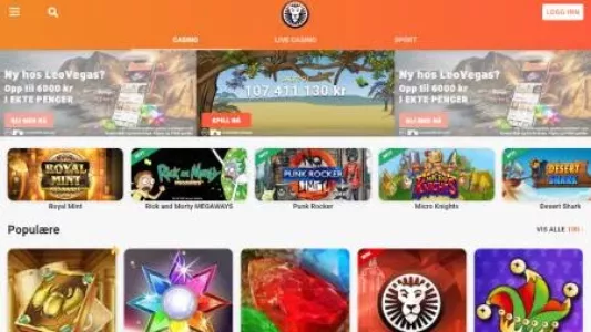 LeoVegas spilleautomater