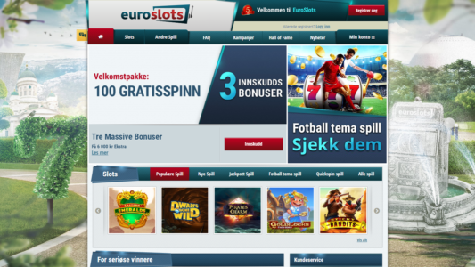 omtale av euroslots casino