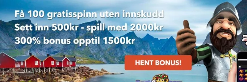 norskeautomater eksklusiv velkomstbonus