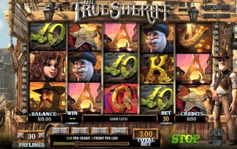 True Sheriff casinotopplisten