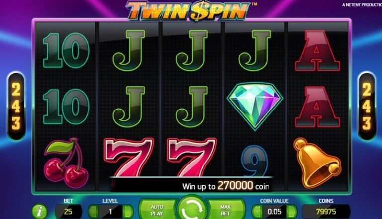 Twin Spin casinotopplisten