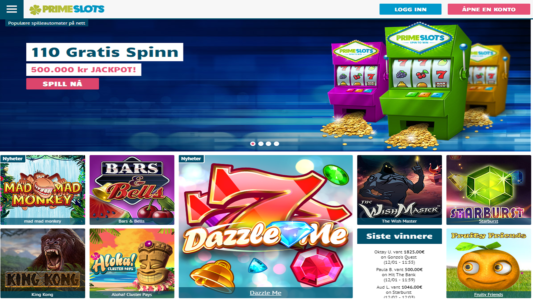 prime slots casino omtale og anmeldelse