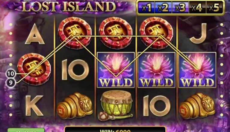 Lost Island casinotopplisten
