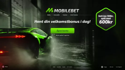 spill hos mobilebet casino