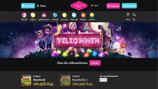 kampanjer og tilbud hos vinnarum casino