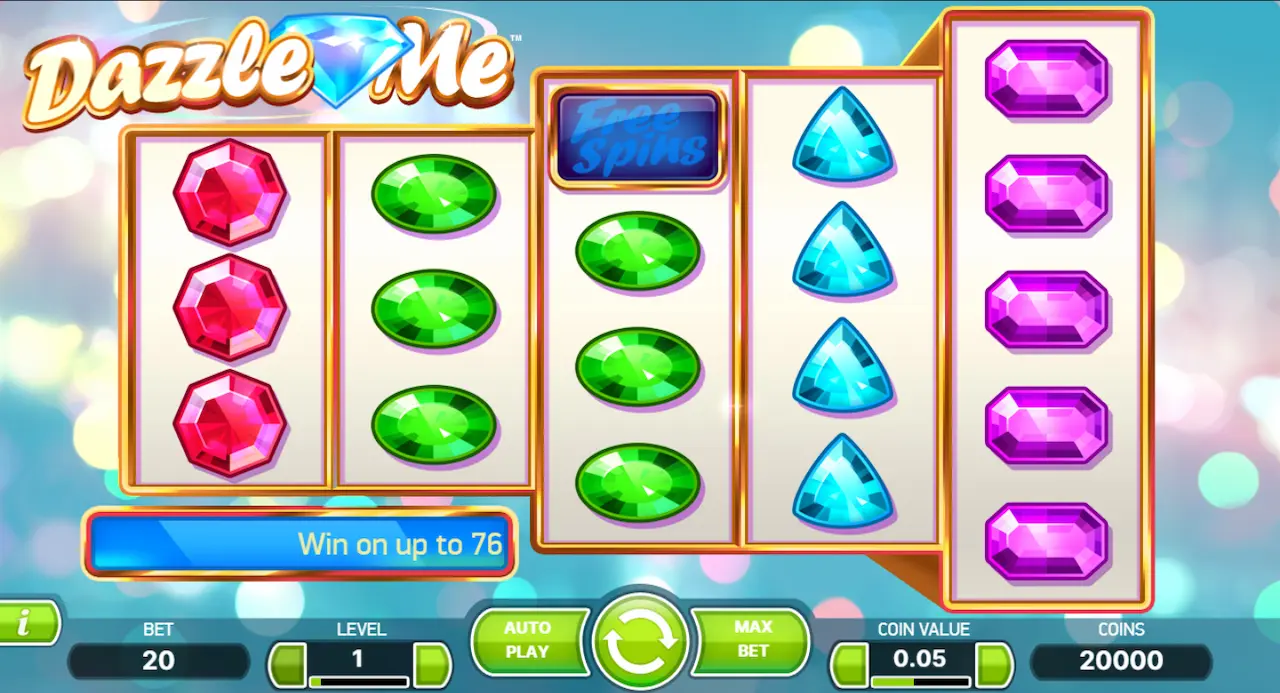 dazzle me slot