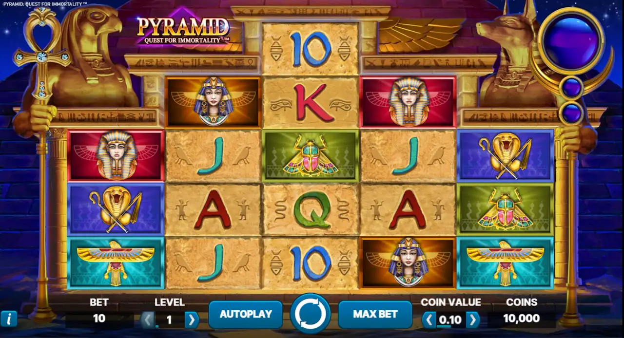 Pyramid quest for immortality slot