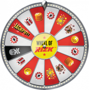 Wheel of Rizk er en av bonusfunksjonene hos Rizk casino