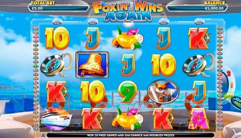 Foxin Wins Again casinotopplisten
