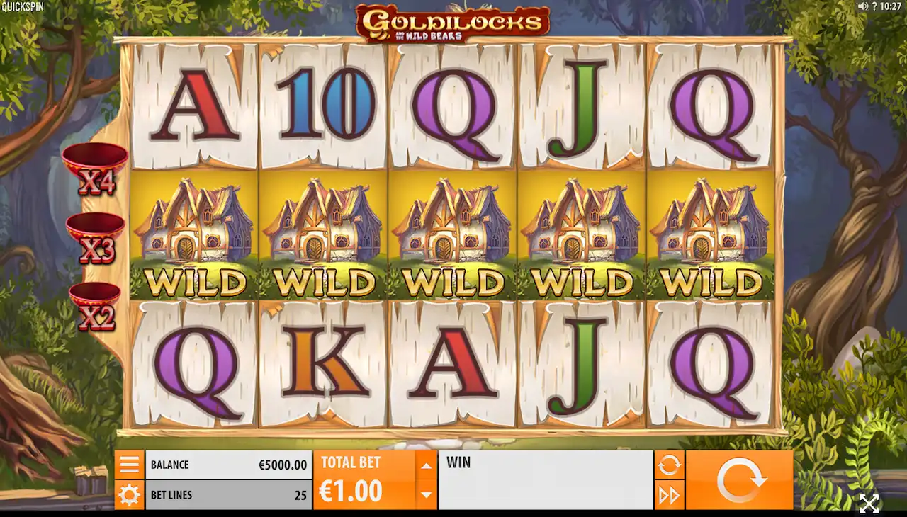 goldilocks slot