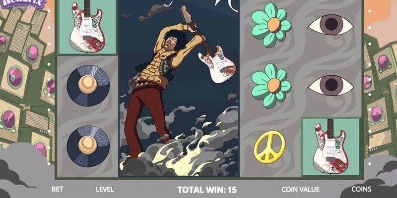 Jimi Hendrix Spilleautomat Lansert