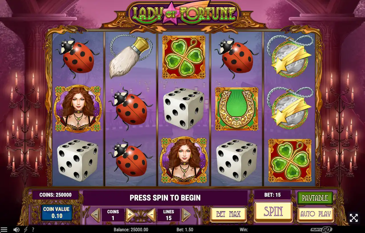 lady of fortune slot
