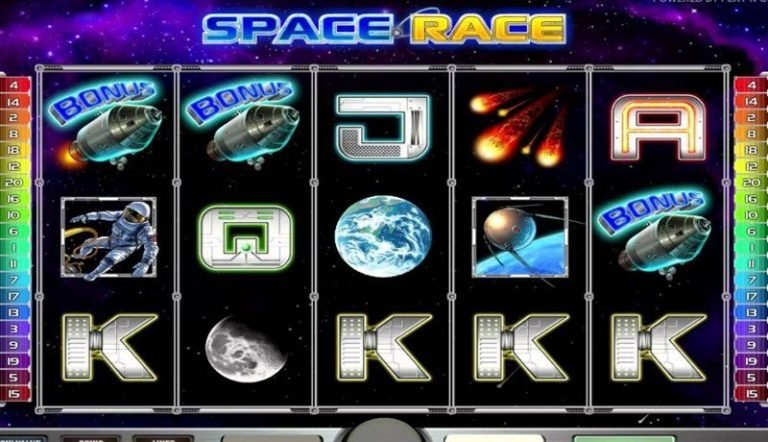 Space Race casinotopplisten