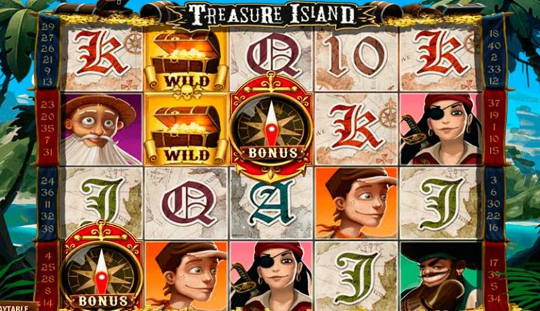Treasure Island casinotopplisten