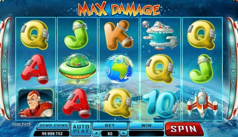Max Damage casinotopplisten